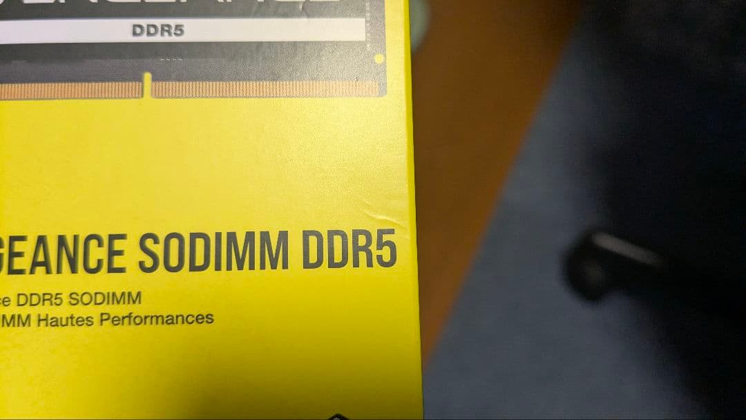 【未開封】CORSAIR VENGEANCE SODIMM DDR5 16GB