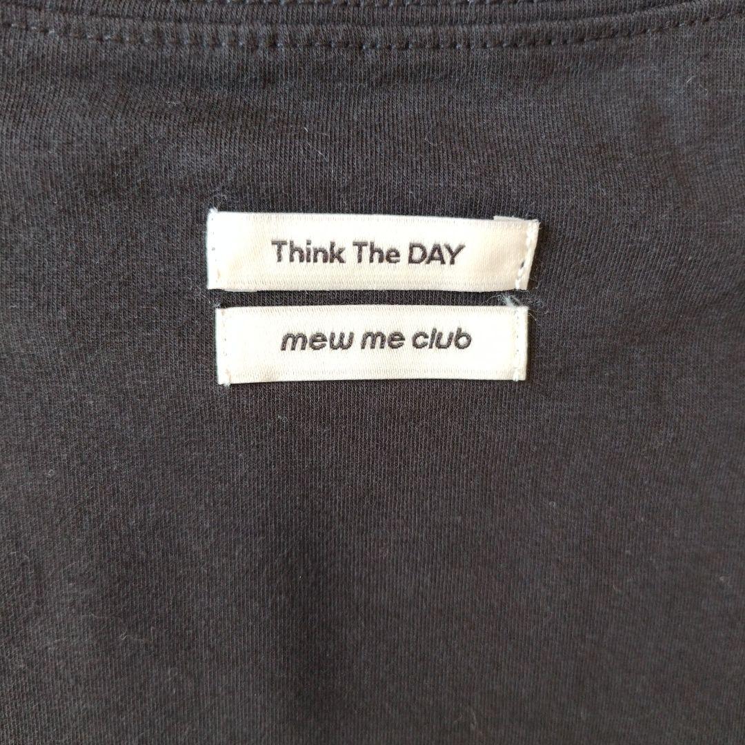 【新品未使用】Think the DAY Mew Me Club Tシャツ紗栄子