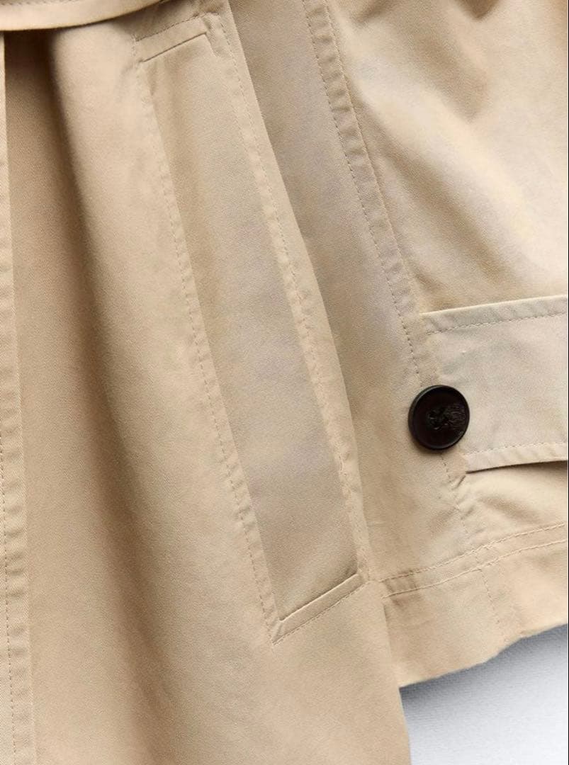 【新品・未使用】ZARA エキストラロング トレンチコート　xs