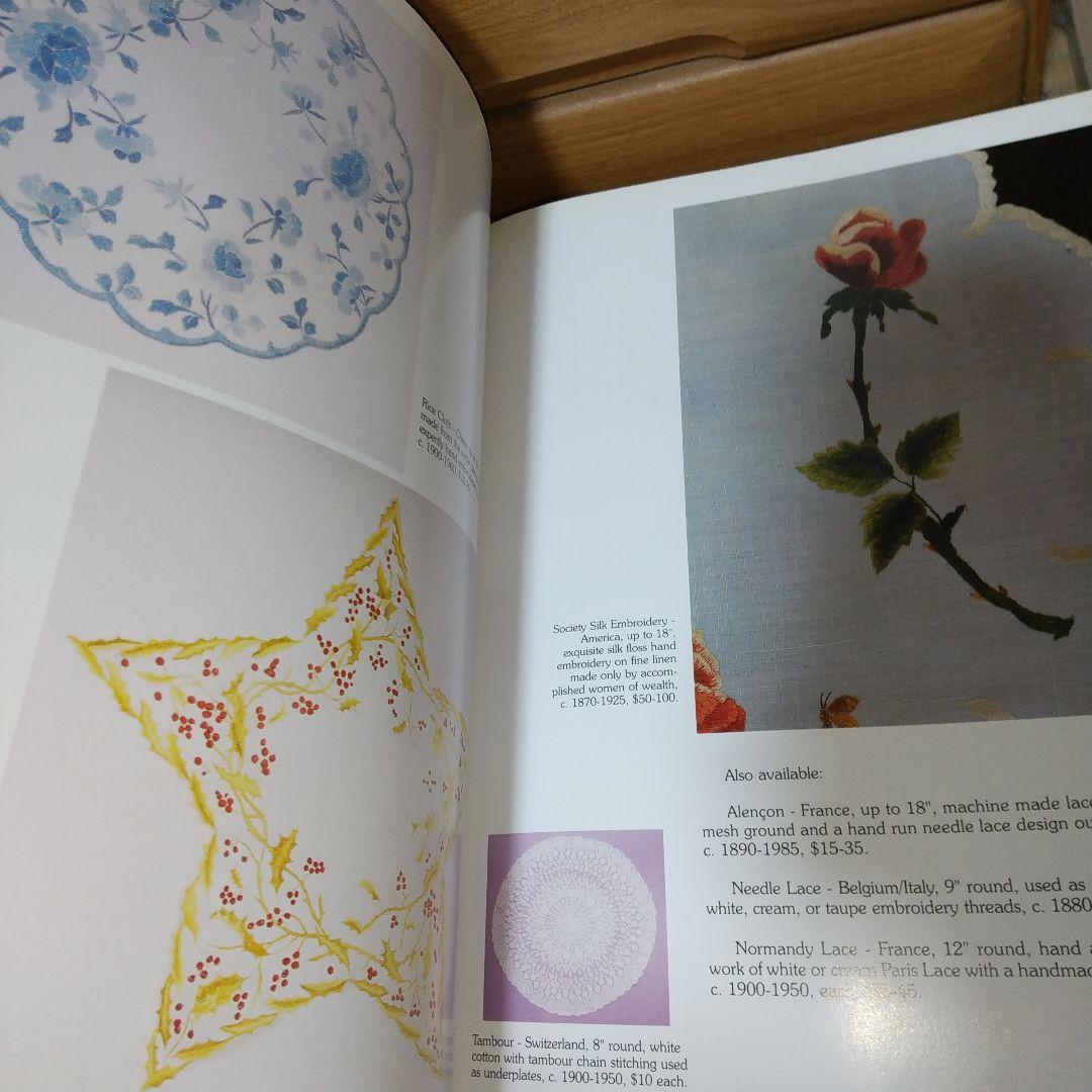 洋書 Antique Linens: From the Kitchen to the