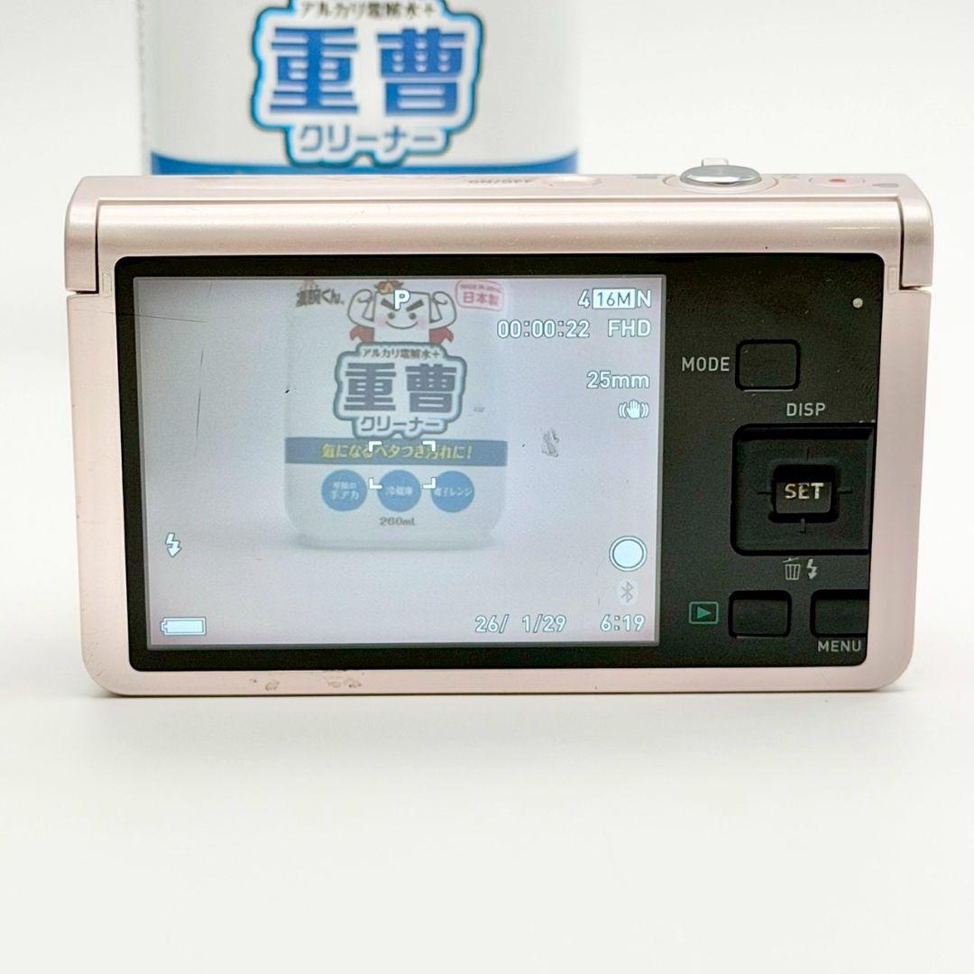 【人気カラー】32 CASIO EX-ZR60 ピンク デジカメ 113-7
