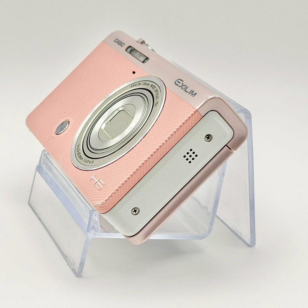 【人気カラー】32 CASIO EX-ZR60 ピンク デジカメ 113-7