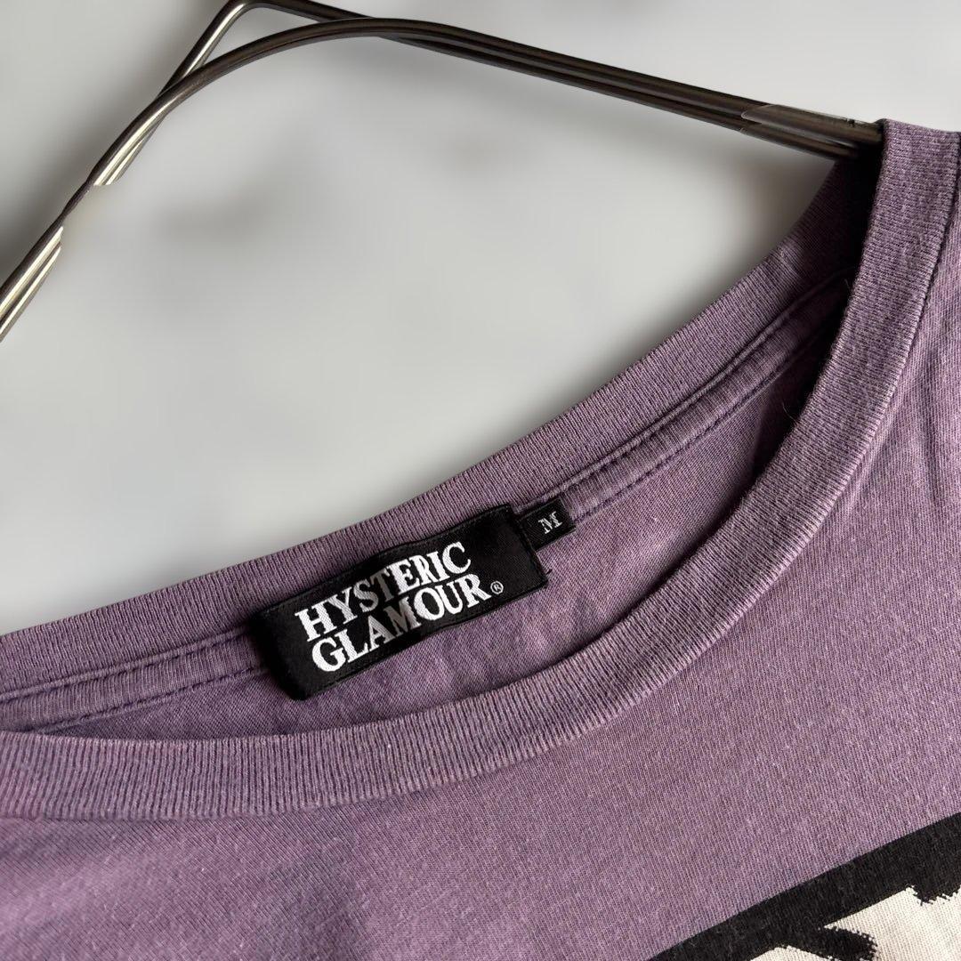 ✨美品✨ HYSTERIC GLAMOUR ヒステリックグラマー 半袖T 紫M