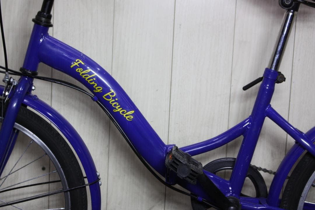 た*み様 折りたたみ自転車 紫色
