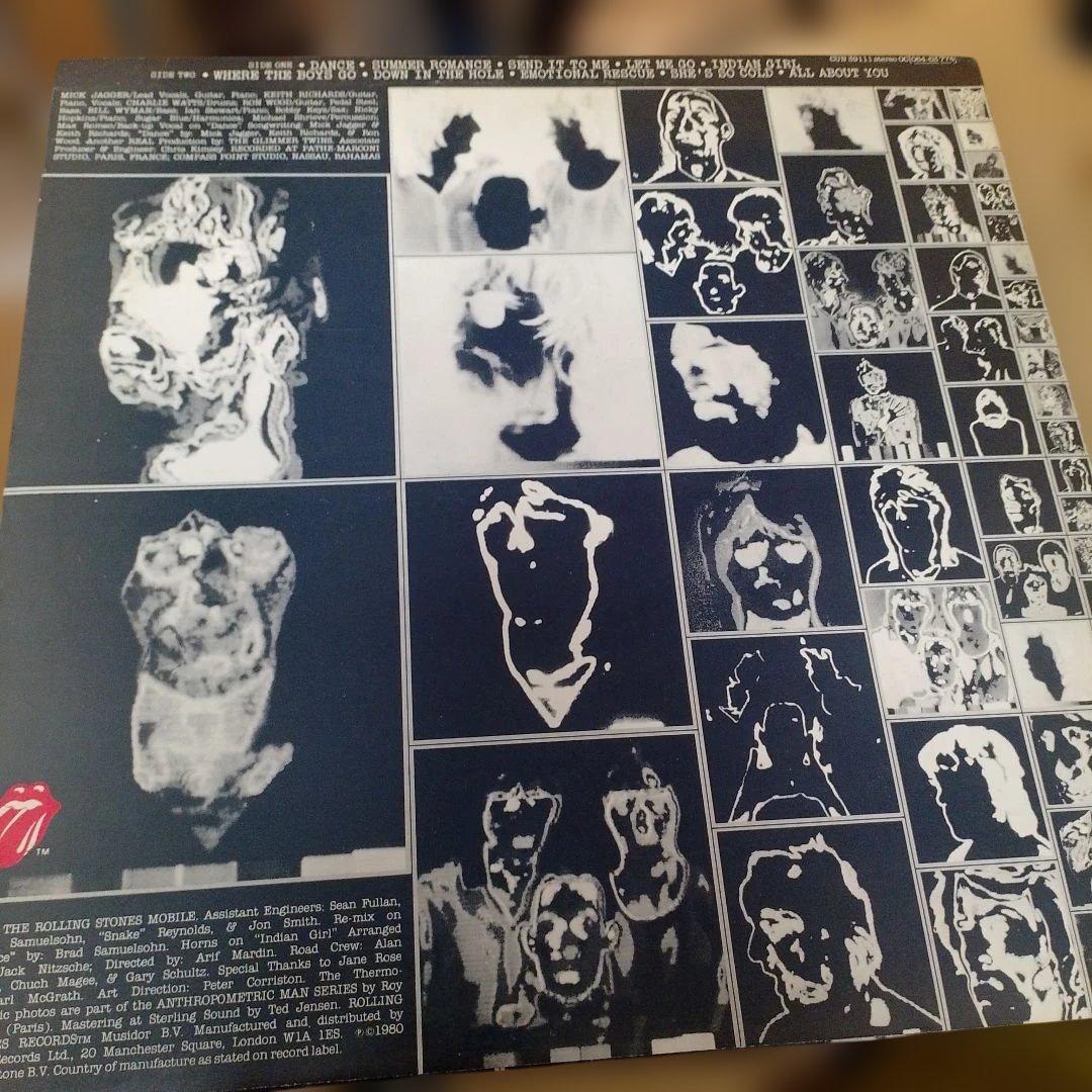 Stones Emotional Rescue　ポスターあり　ukオリジナル