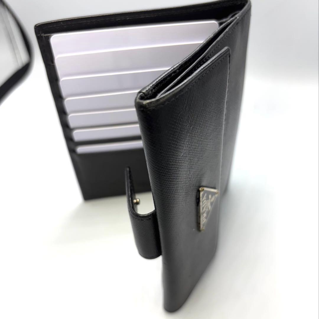 hiro　　PRADA プラダ サフィアーノ レザー カードケース