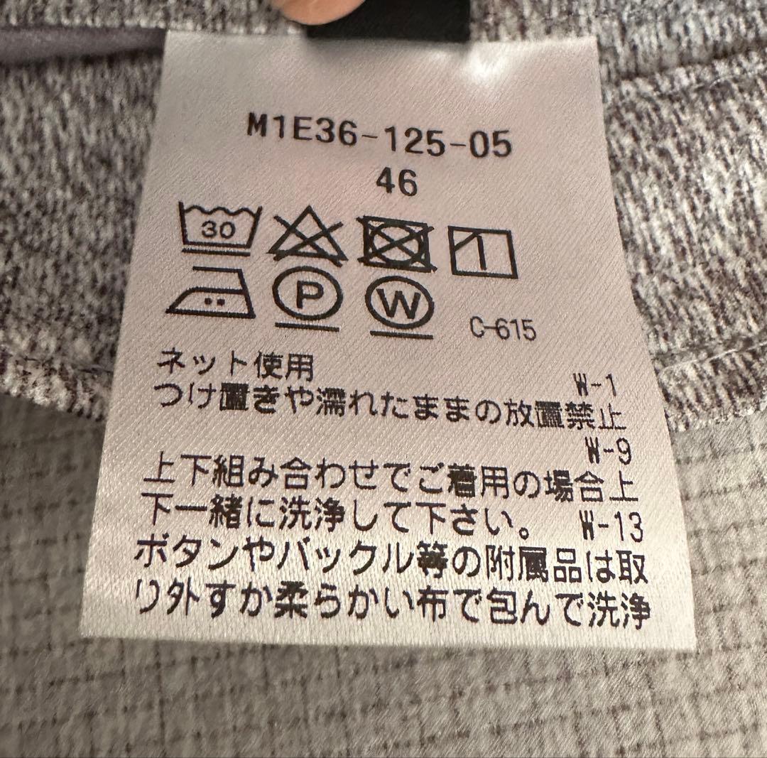 [新品未使用]EPOCA UOMO クールドッツジャケット グレー　サイズ46