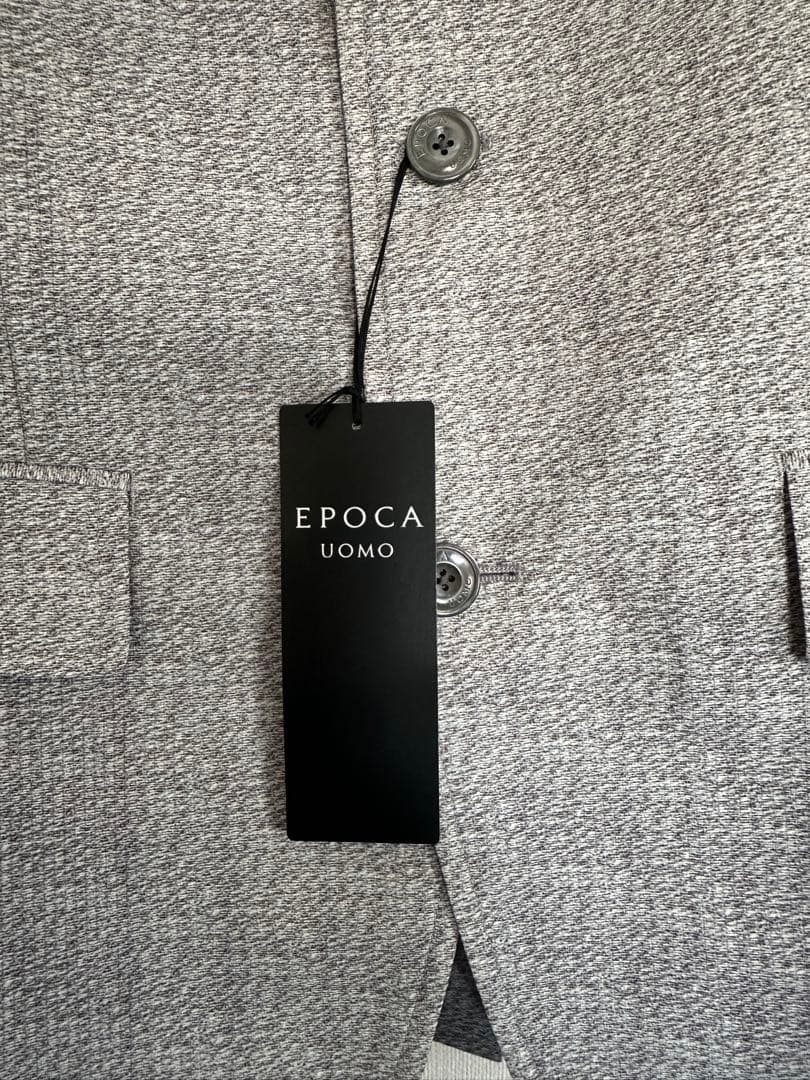 [新品未使用]EPOCA UOMO クールドッツジャケット グレー　サイズ46
