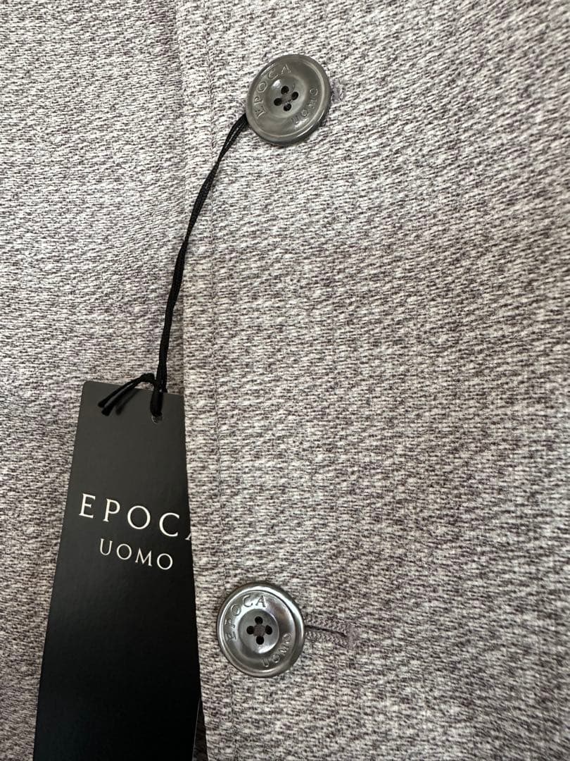 [新品未使用]EPOCA UOMO クールドッツジャケット グレー　サイズ46