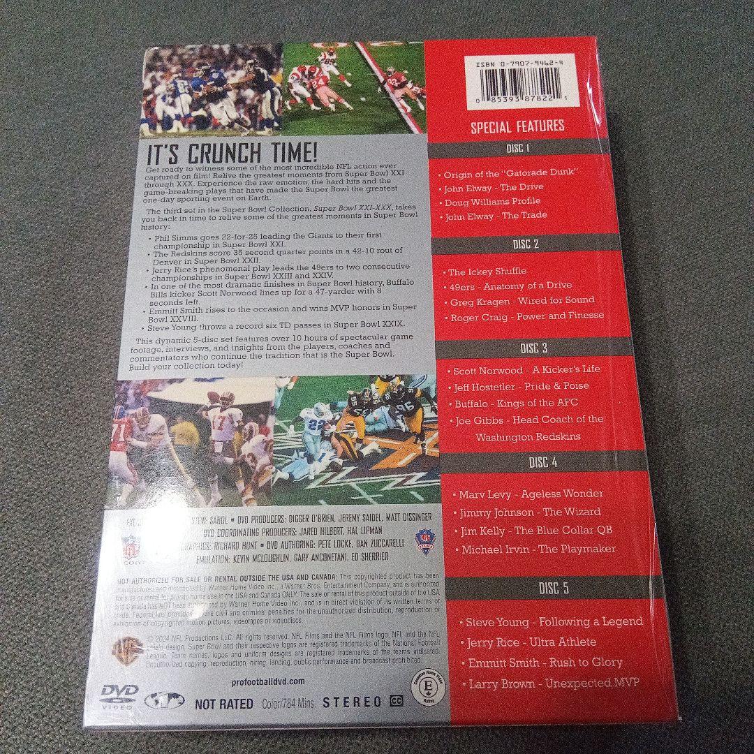 スポーツ・フィットネス NFL Super Bowl XXI-XXX DVD Collector's