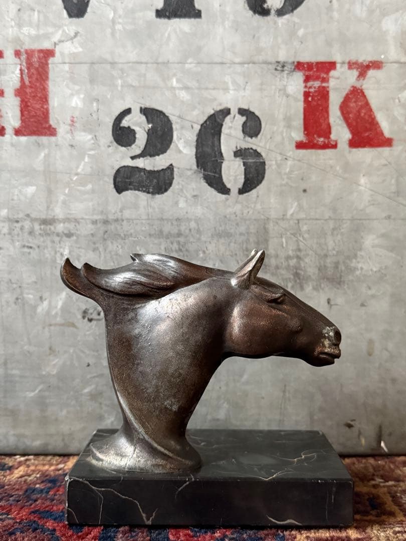 アンティーク雑貨 FRANKART BOOK END MARBLE