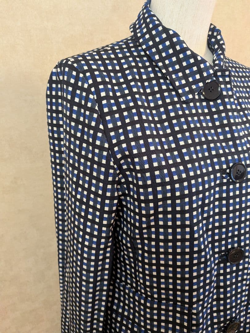 マックスマーラ　MaxMara　リバーシブルロングコート　スプリングコート