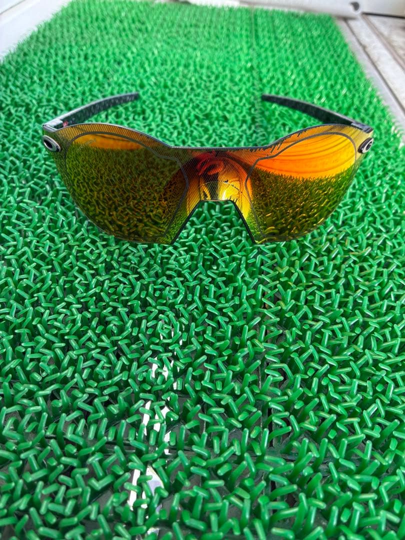柔*光様 Oakley スポーツサングラス オレンジレンズ