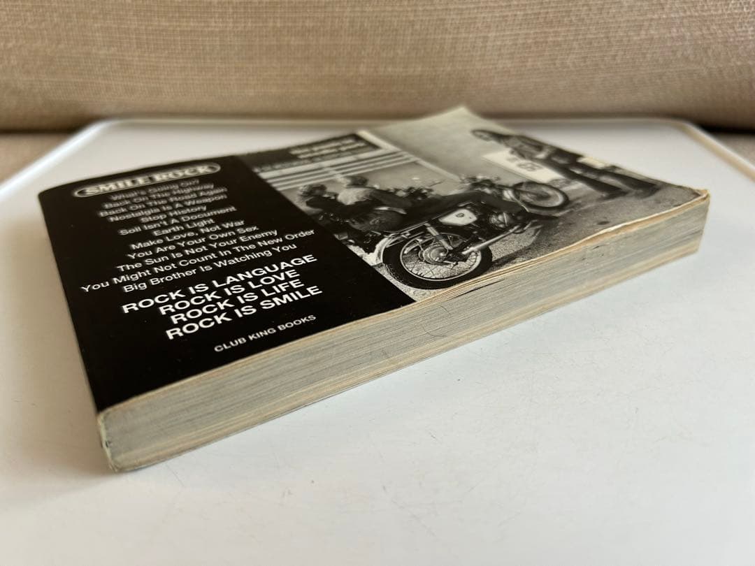 【初版】 SMILE ROCK CLUB KING BOOK クラブキング