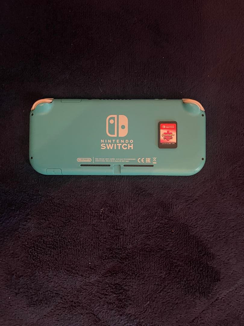 Nintendo Switch Lite ターコイズ 本体　ポケモンシールド付き