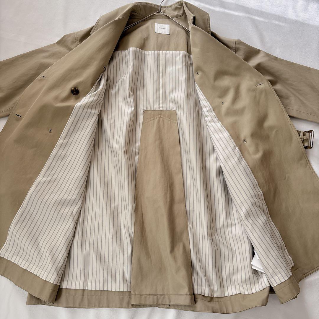 【定価4.2万】未使用✨スピックアンドスパン ワイドトレンチコート ロング M
