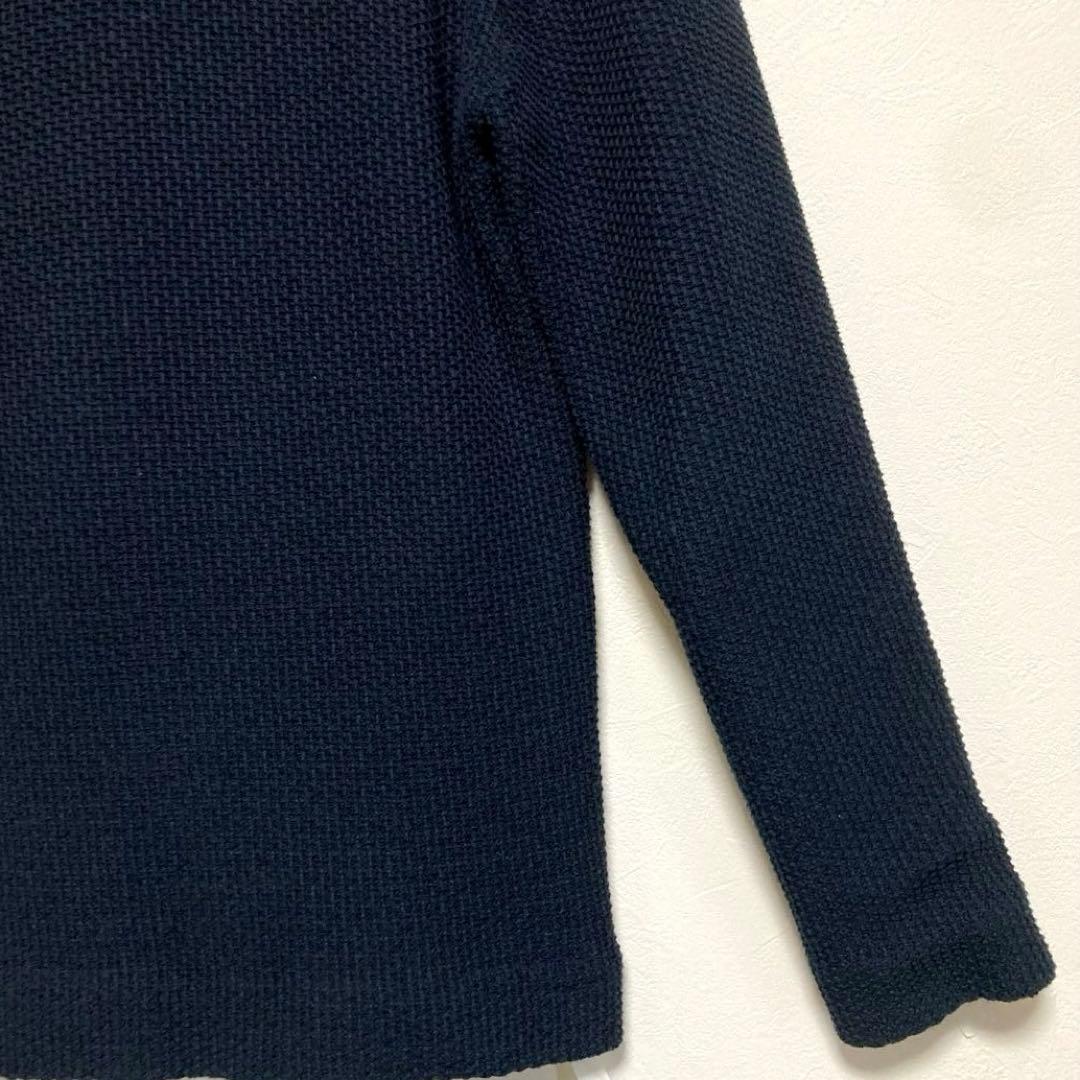 美品 JOSEPH HOMME ミックスコットン テーラードジャケット ネイビー