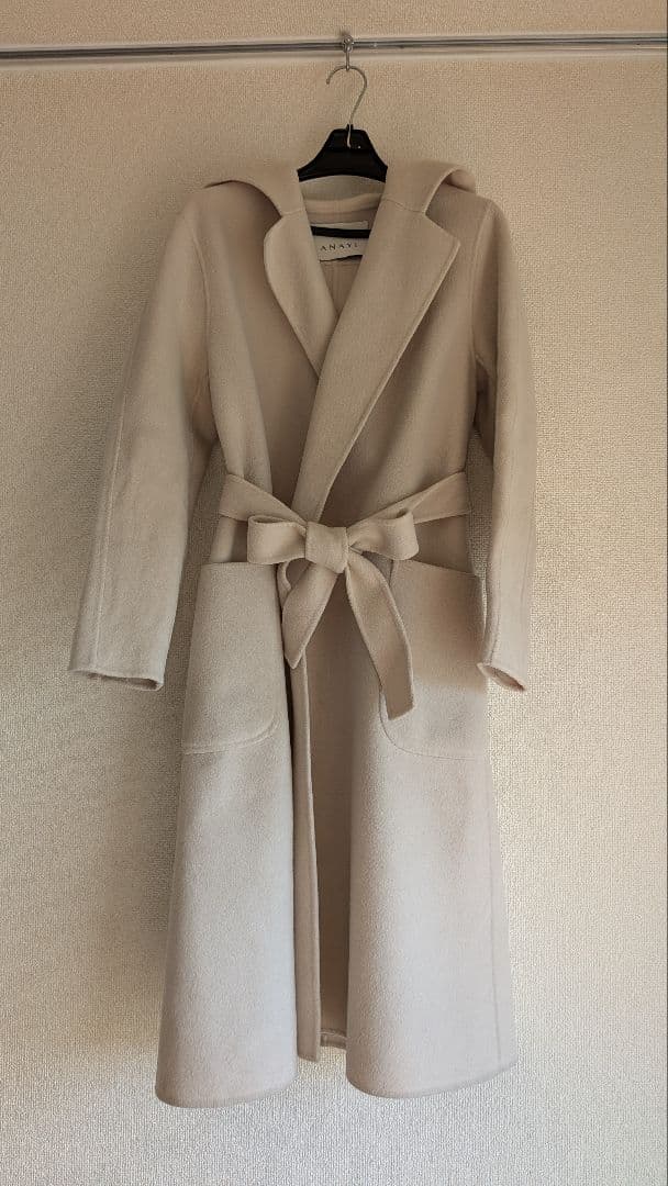 ANAYI ベージュ　ロングコート