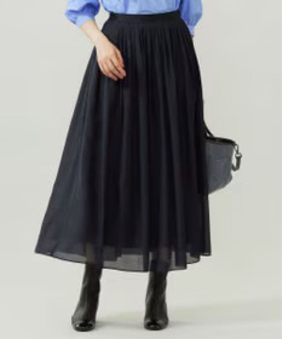 キンタ様。自由区 定価2.6万円 近年モデル ウォッシャブル シアー スカート