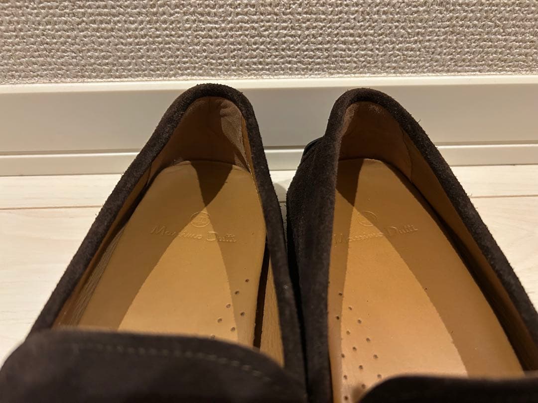 Massimo Dutti スウェードデッキシューズ