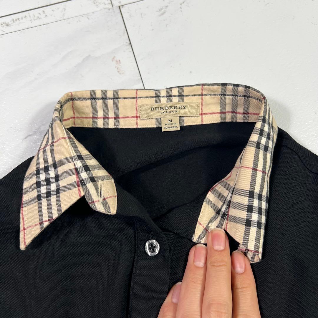 BURBERRY LONDON バーバリーロンドン ポロシャツ ノバチェック