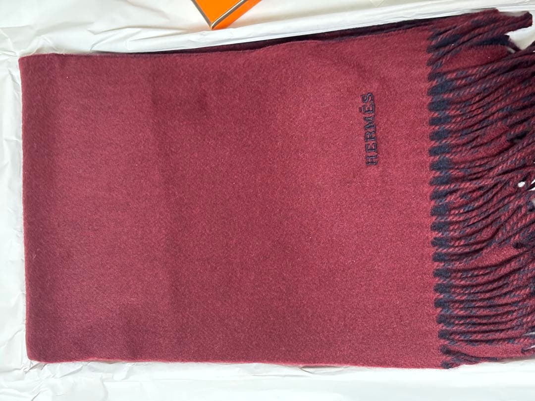 エルメス　Hermes マフラー　レクトヴェルソ