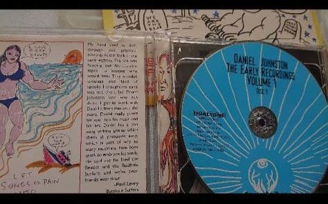 ダニエルジョンストン 廃盤 希少盤 EP CD アナログレコード紙ジャケ
