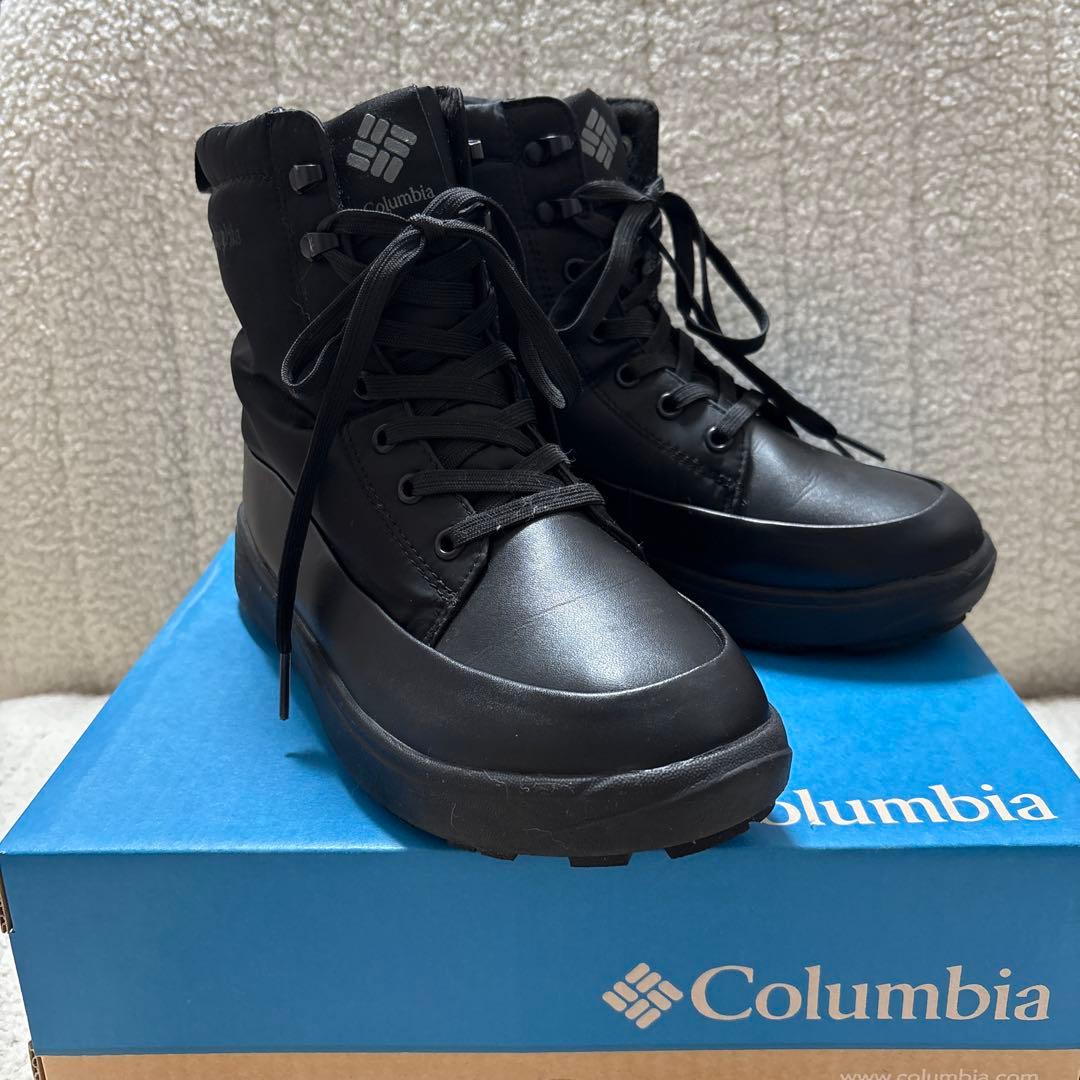 Columbia サップランド ブラック ハイカットブーツ