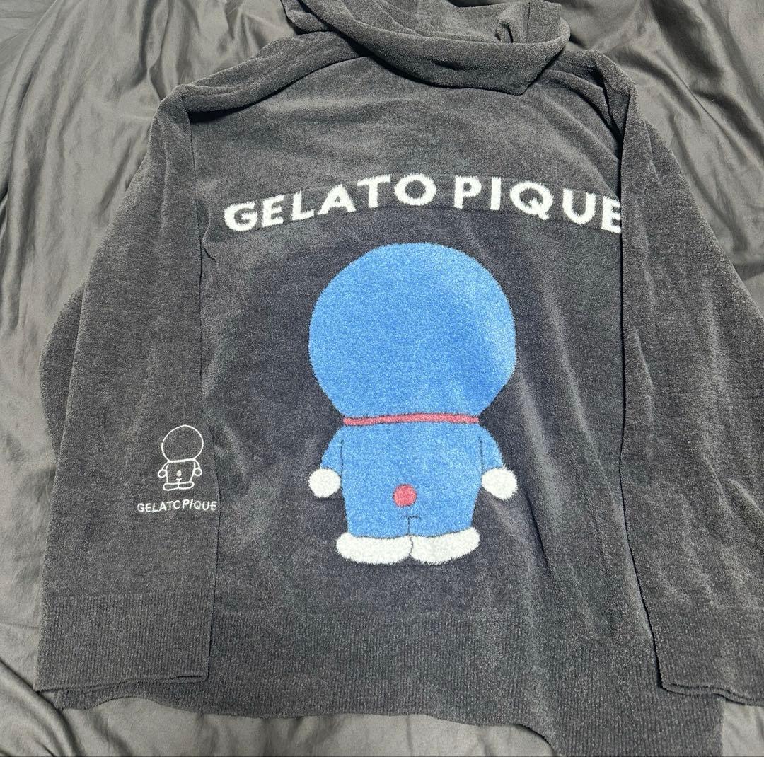 ジェラピケ　ドラえもんパーカー　gelato pique