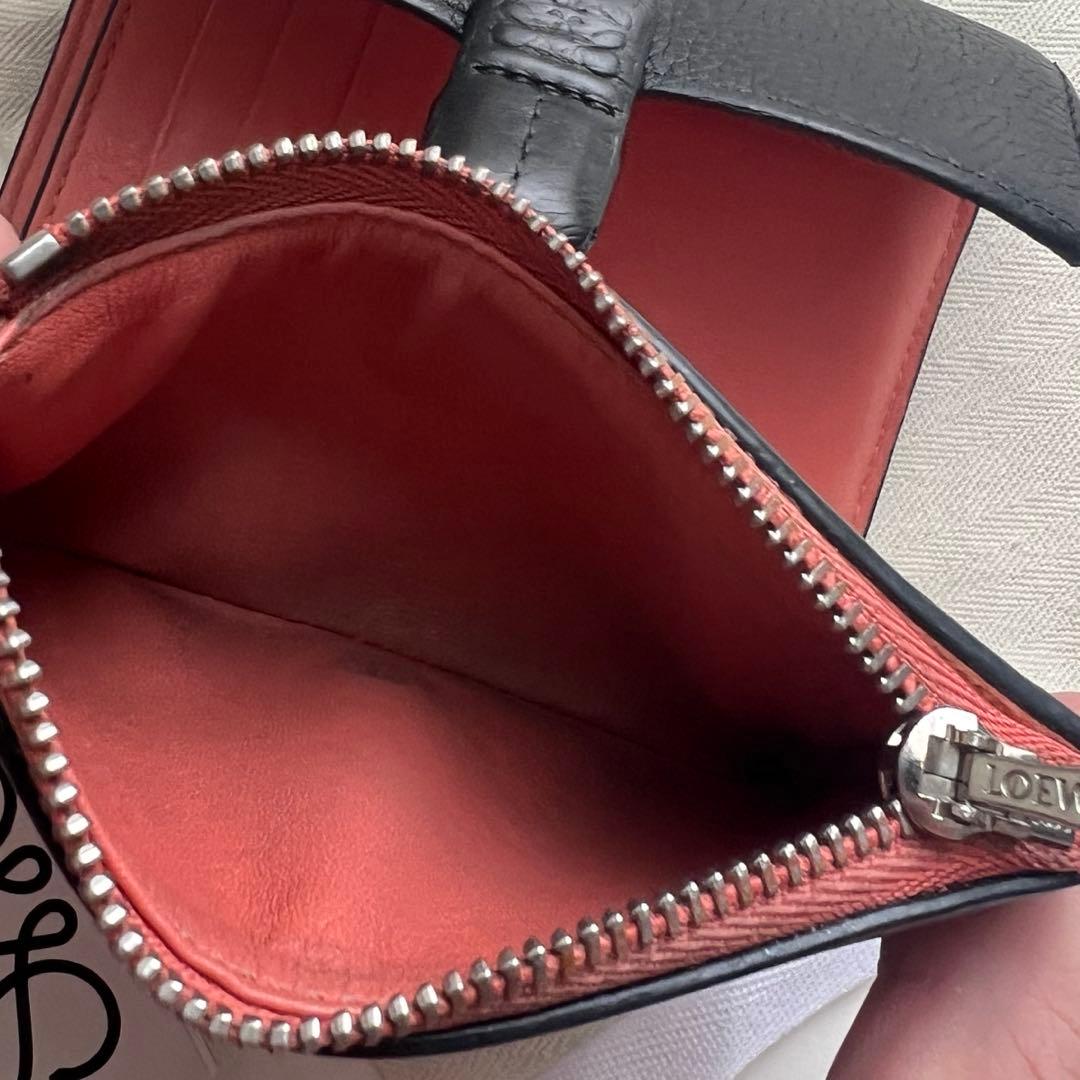 208 美品 LOEWE ロエベ 3つ折り財布