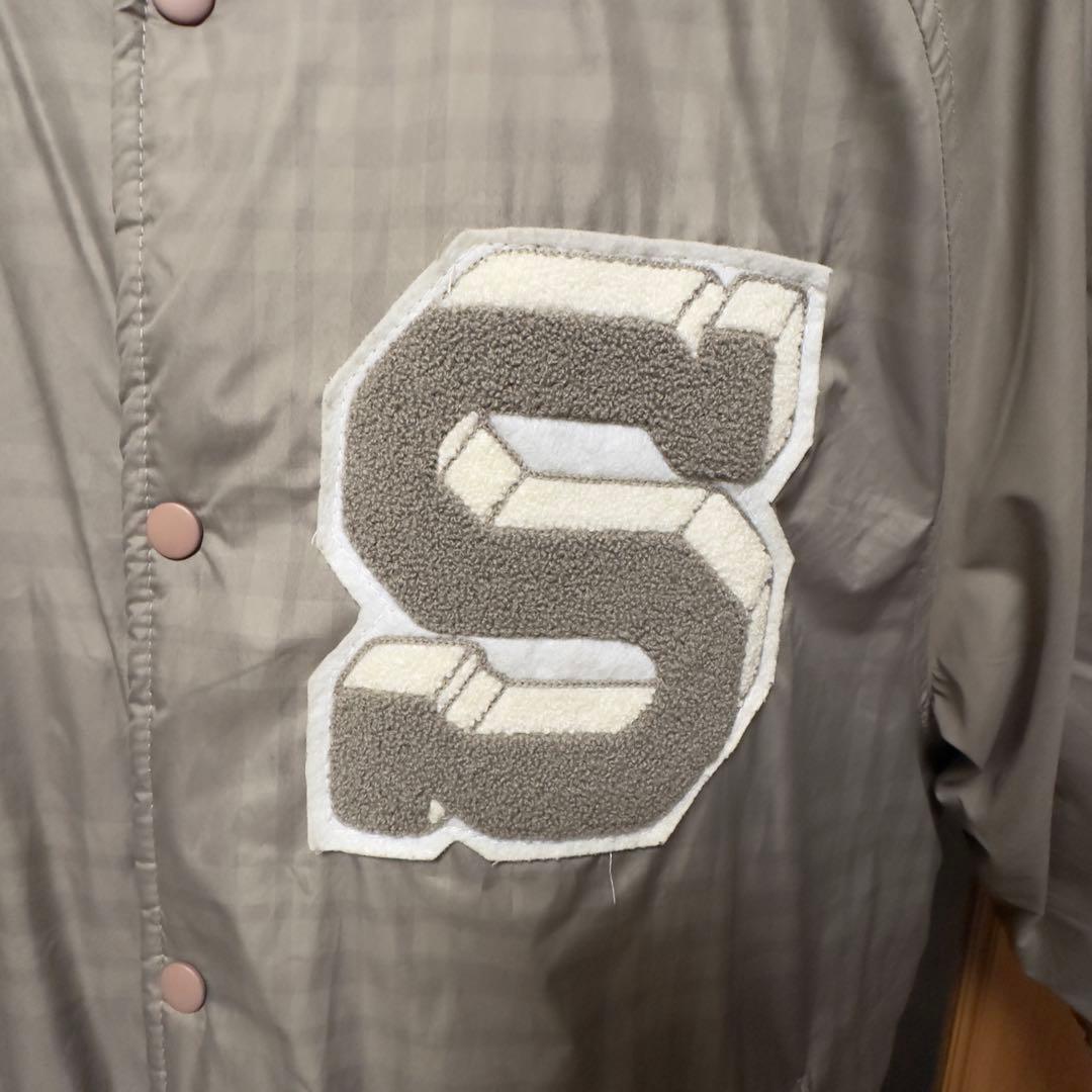 し*や様 STUSSYグレージャケット Sロゴ XLサイズ