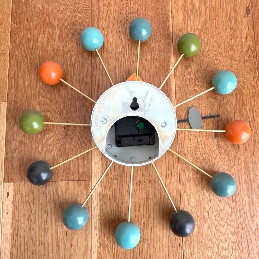 正規品　ジョージネルソン　ボールクロック　vitra社 ウォールクロック