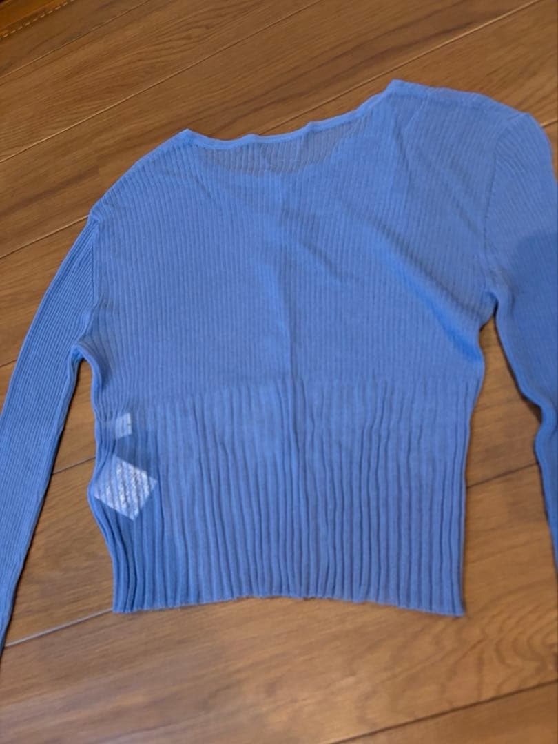 aya_10106様　louren sheer short knit カーデ