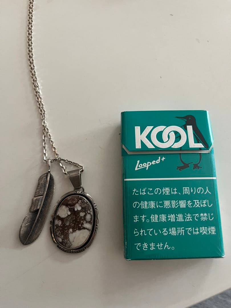 ワイルドホースストーンネックレス