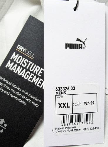 新品 プーマ ゴルフ　春夏 3D ストレッチパンツ/XXL(W92-99)