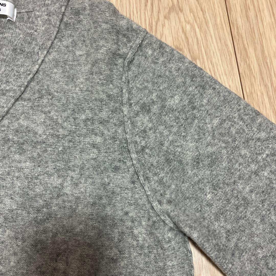 COMME des GARÇONS グレー カーディガン S