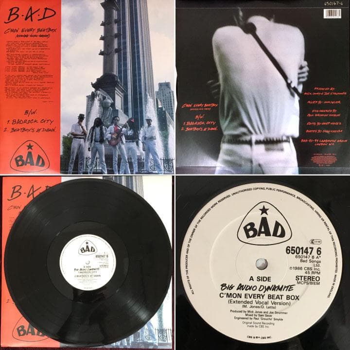12''EPレコード The Clash ジョーストラマー ザクラッシュ まとめ