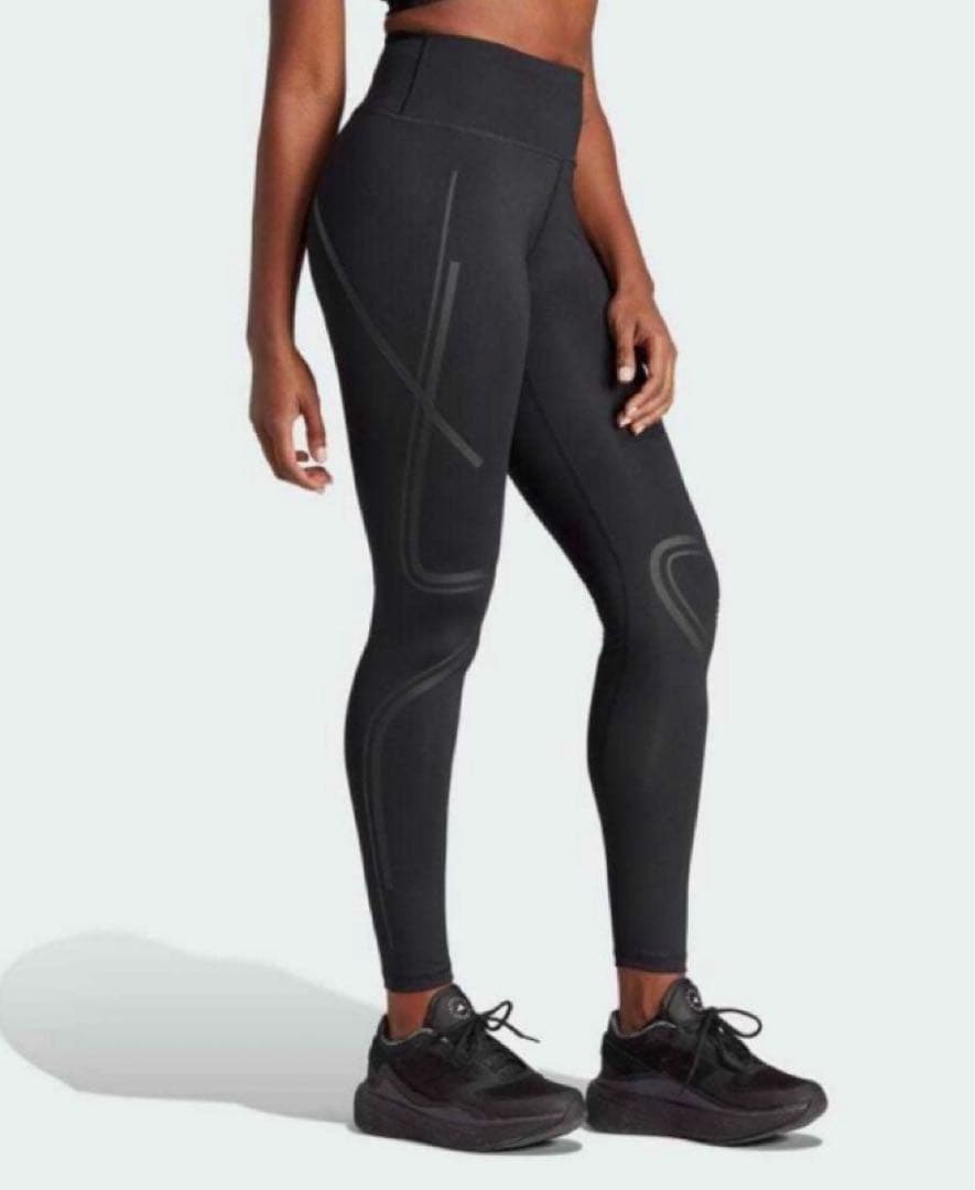 adidasバイステラマッカートニー　レギンスパッツ　 S 黒　ピラティス　ヨガ