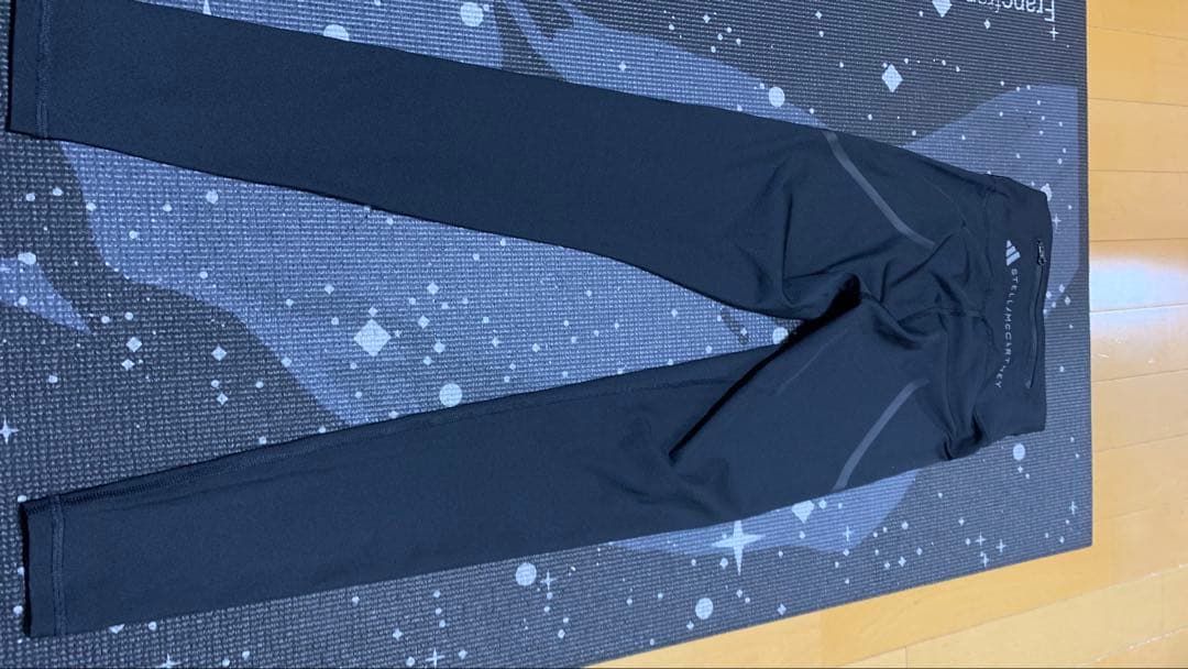 adidasバイステラマッカートニー　レギンスパッツ　 S 黒　ピラティス　ヨガ