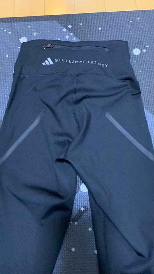 adidasバイステラマッカートニー　レギンスパッツ　 S 黒　ピラティス　ヨガ