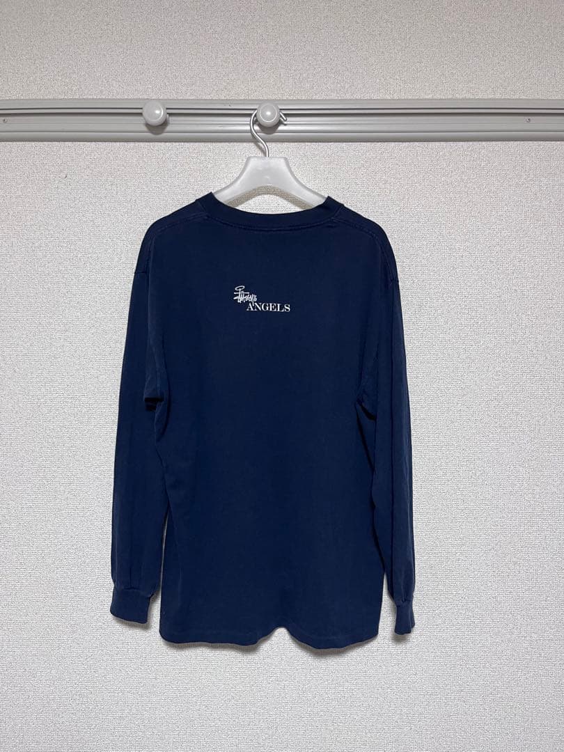 old stussy tシャツ 90s 白タグ エンジェルス 大谷