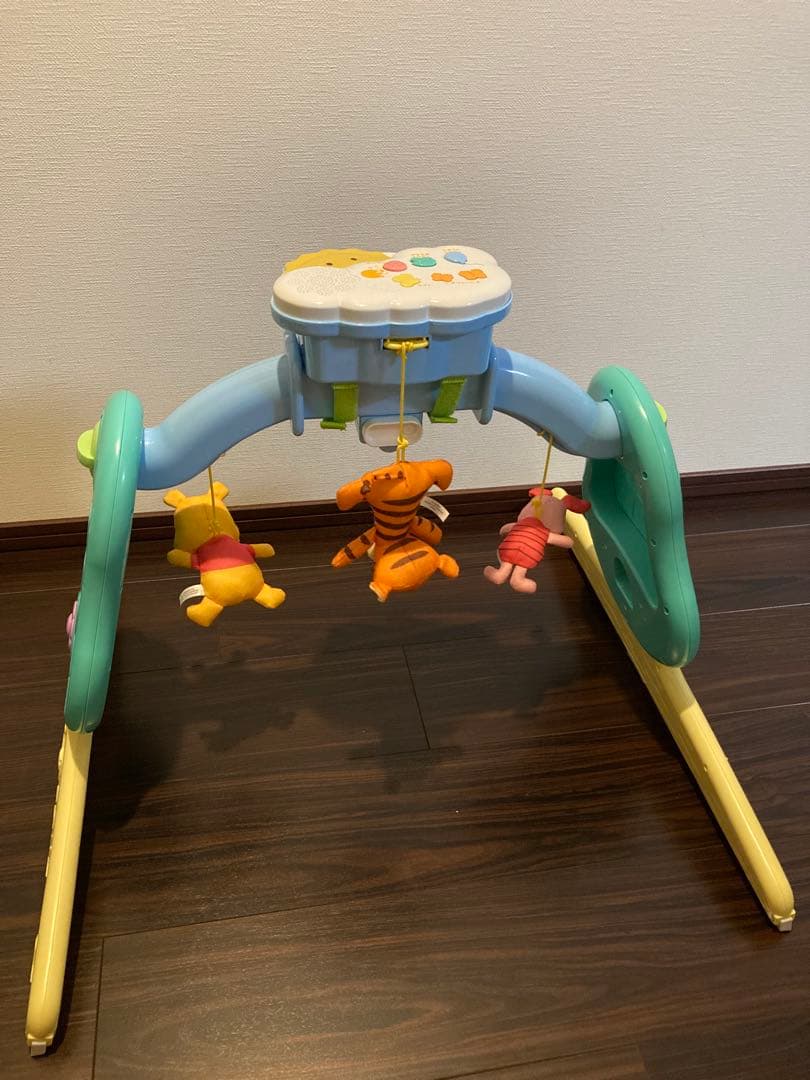 タカラトミー ディズニー くまのプー えらべる回転 6WAYジムにへんしんメリー