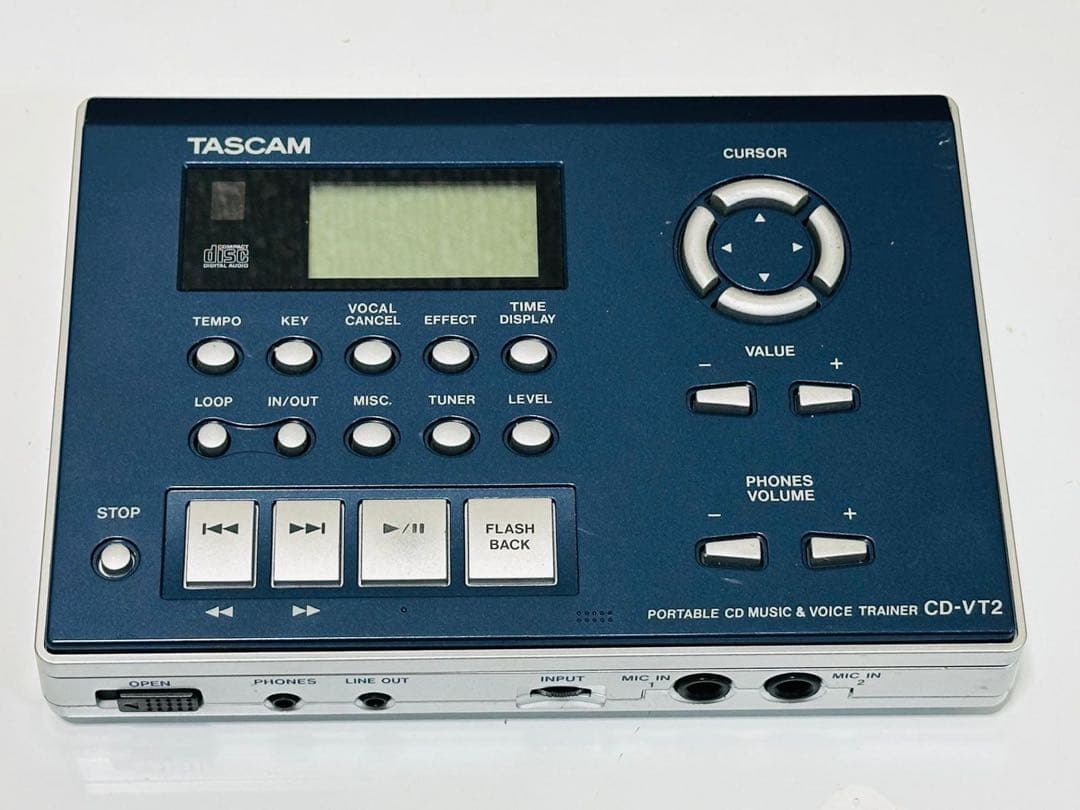 TASCAM CD-VT2 ポータブルCDトレーナー