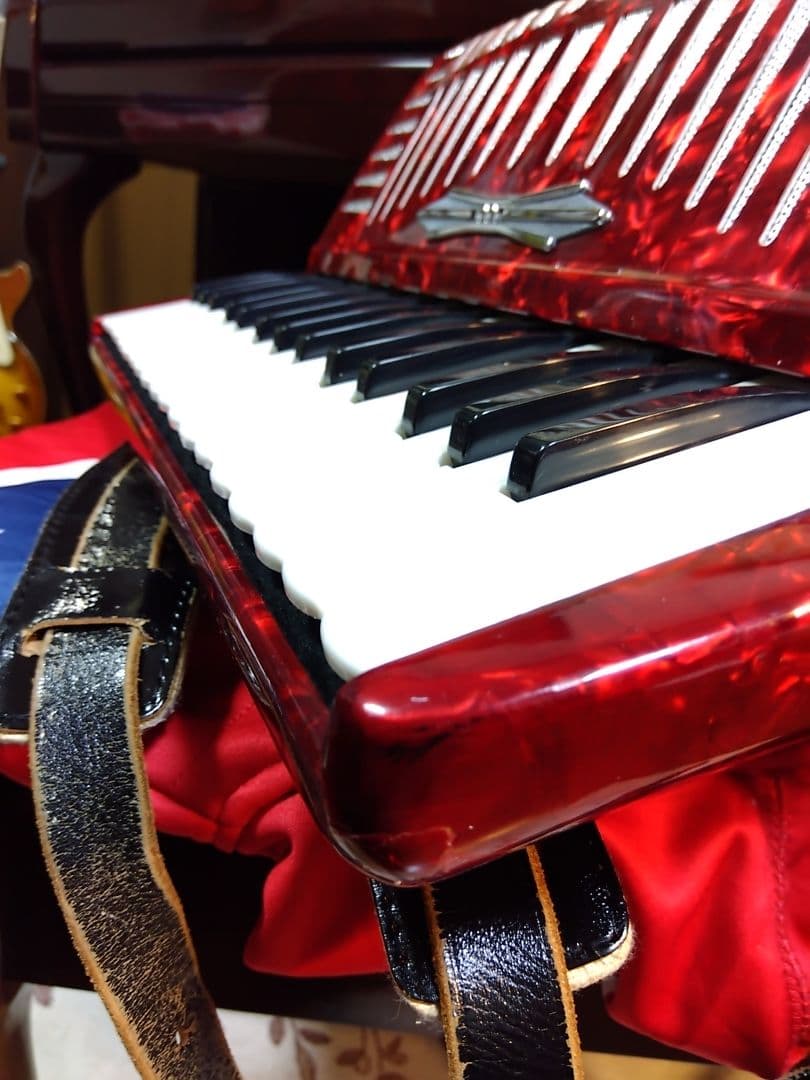 【動作品大幅なメンテ完了品】YAMAHA YA-21アコーディオン