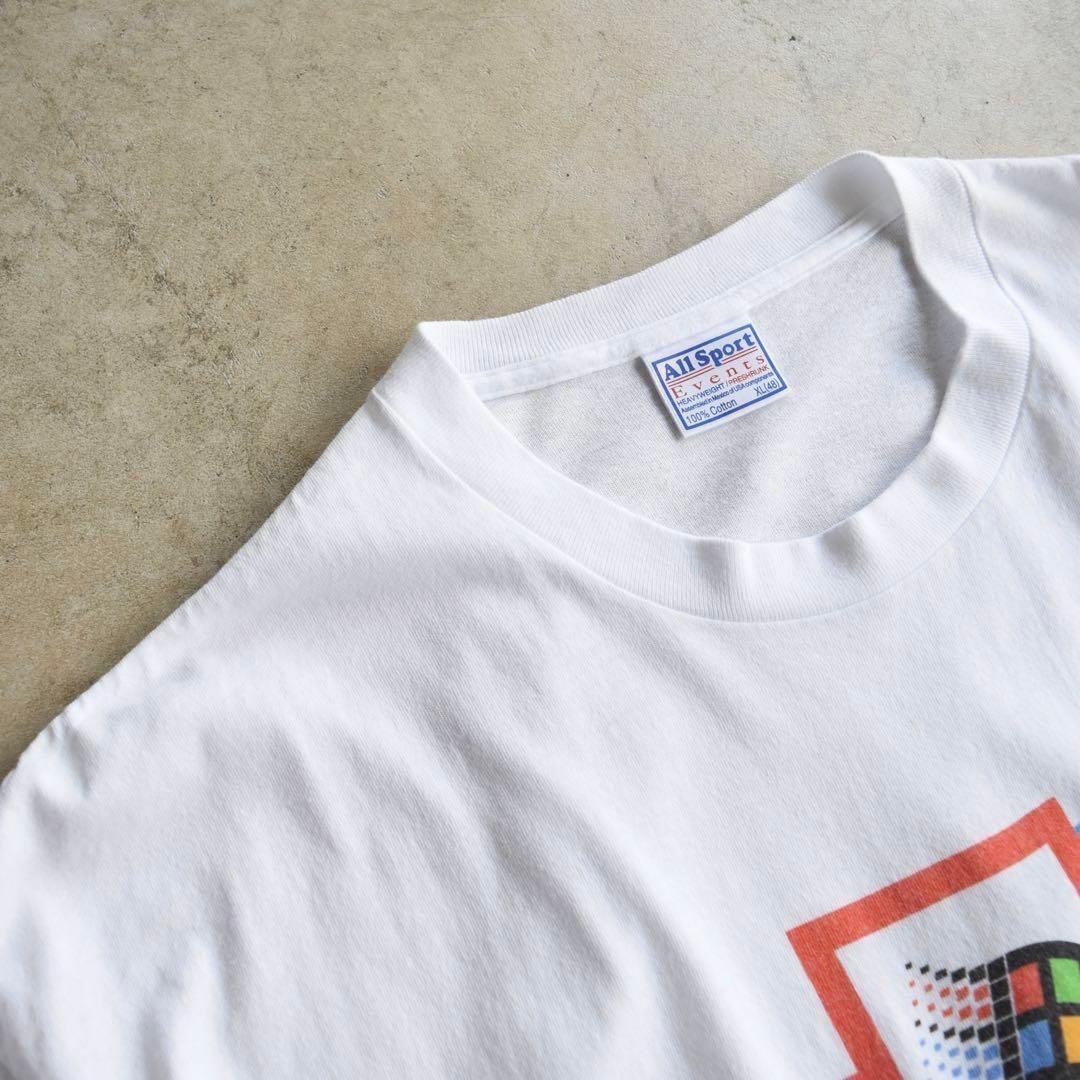 00s マイクロソフト ウィンドーズ 2000 プリント Tシャツ XL