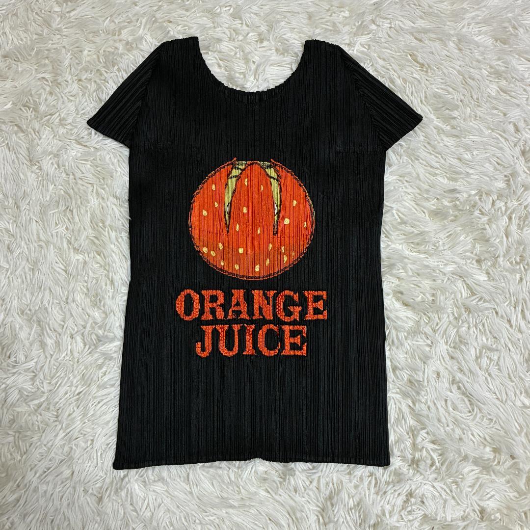 【希少】ISSEI　MIYAKE　プリーツプリーズ　半袖カットソー　半袖Tシャツ