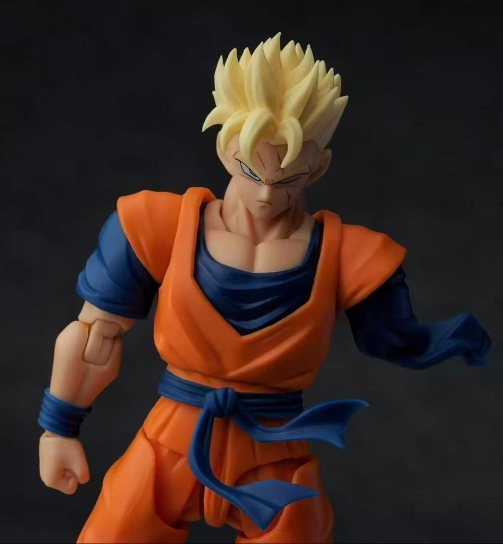 海外限定s.h.figuarts用 超サイヤ人 孫悟飯 未来悟飯 HM
