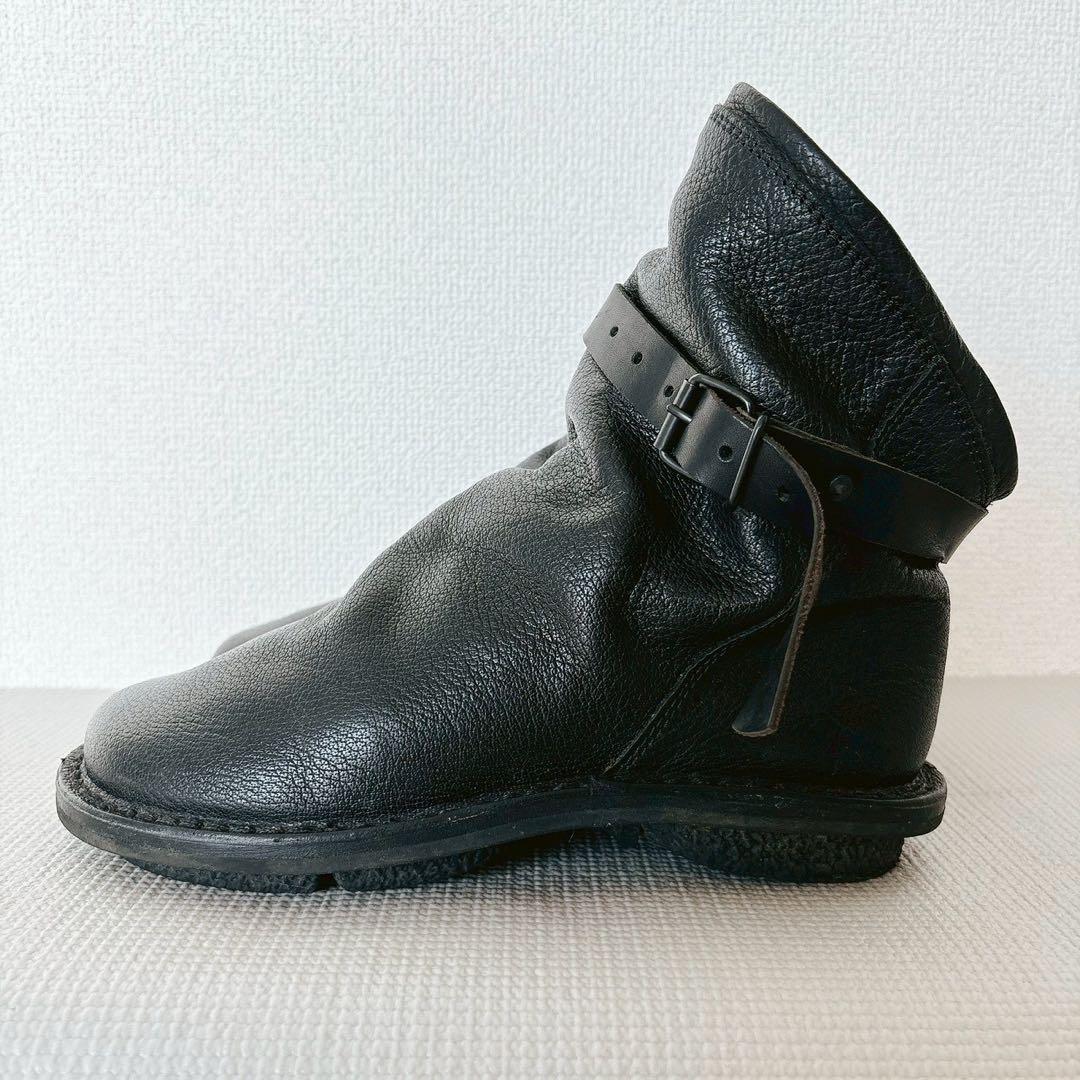 美品✨️トリッペン 36 BOMB ボム ショートブーツ レザー ブラック