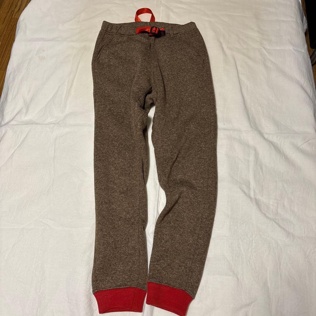グラミチ フリース リブ　パンツ　フリーサイズ