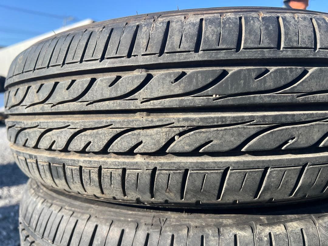 ダンロップ　デジタイヤ　ec202 175/65r15 23年製　バリ山